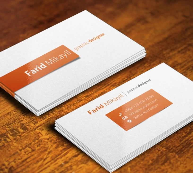 Coated paper business cards-printed products-business cards plastic cards 3-5